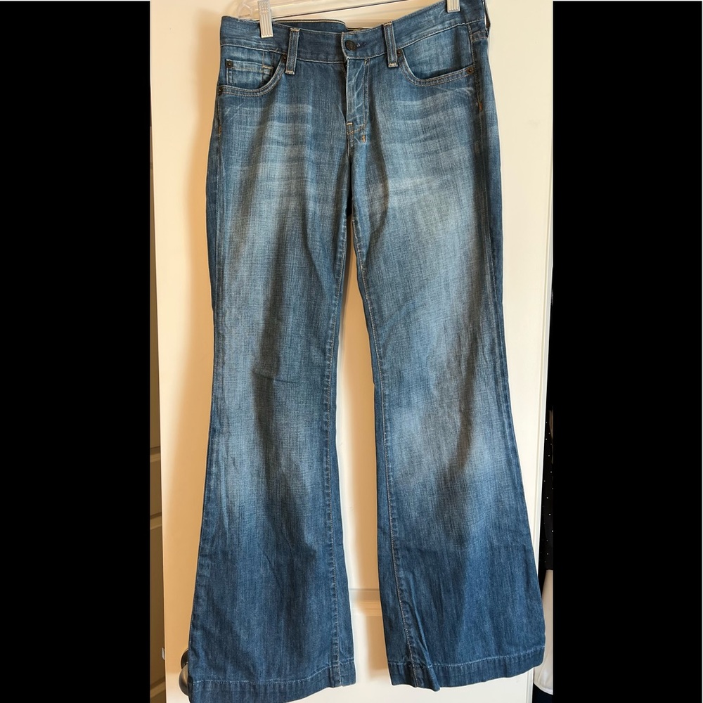 7 For All Mankind
Dojo Mid Rise Bootcut Jeans Sz 25